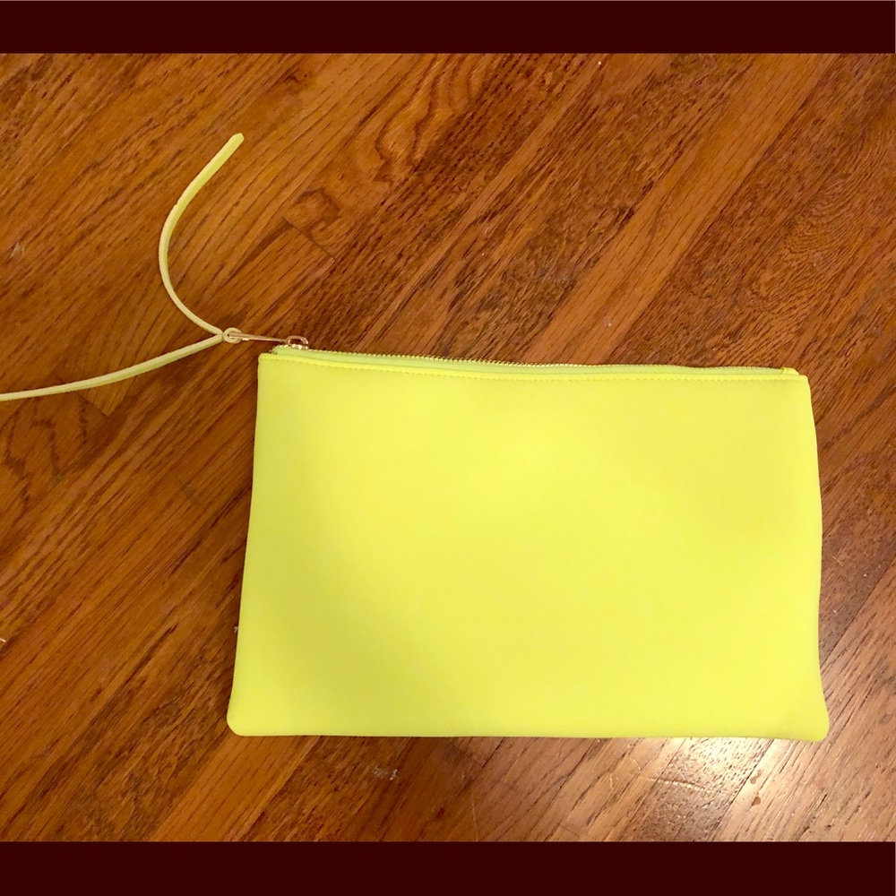 Neon ASOS clutch